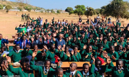 PEAS celebrates the official opening of Mushili Hillside Secondary School