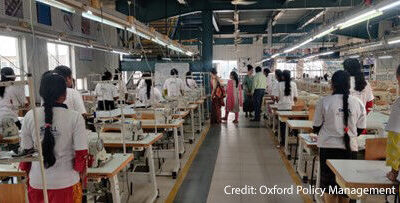 Sewing Machine Operator Training, Odisha, India under the Skill Impact Bond Programme.