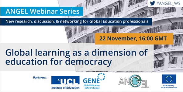 Webinar: Global learning as a dimension of education for democracy
