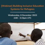 Building Inclusive Education Systems for Refugees