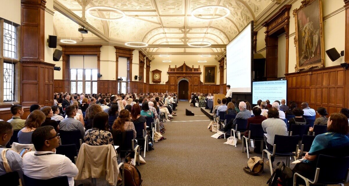 A plenary session at the UKFIET Conference, Oxford 2023