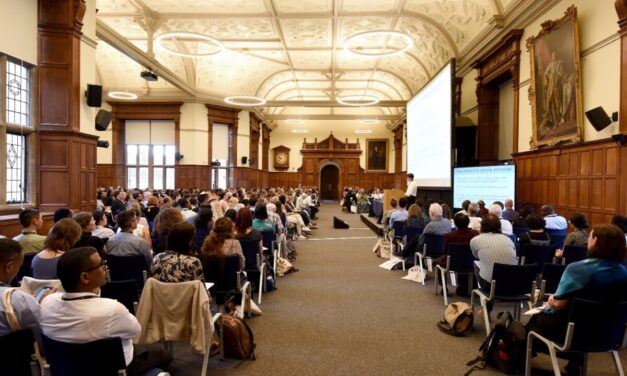 A plenary session at the UKFIET Conference, Oxford 2023