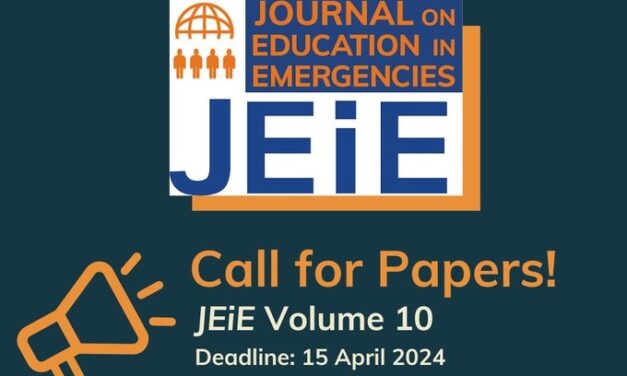JEiE Call for papers Volume 10 Deadline 15 April 2024