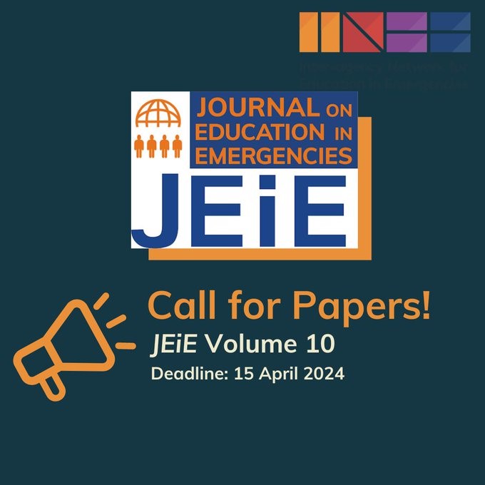 Call for Papers – Journal on Education in Emergencies - The Education ...
