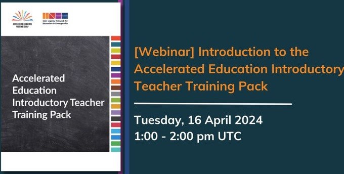 Introduction to the Accelerated Education Introductory Teacher Training Pack