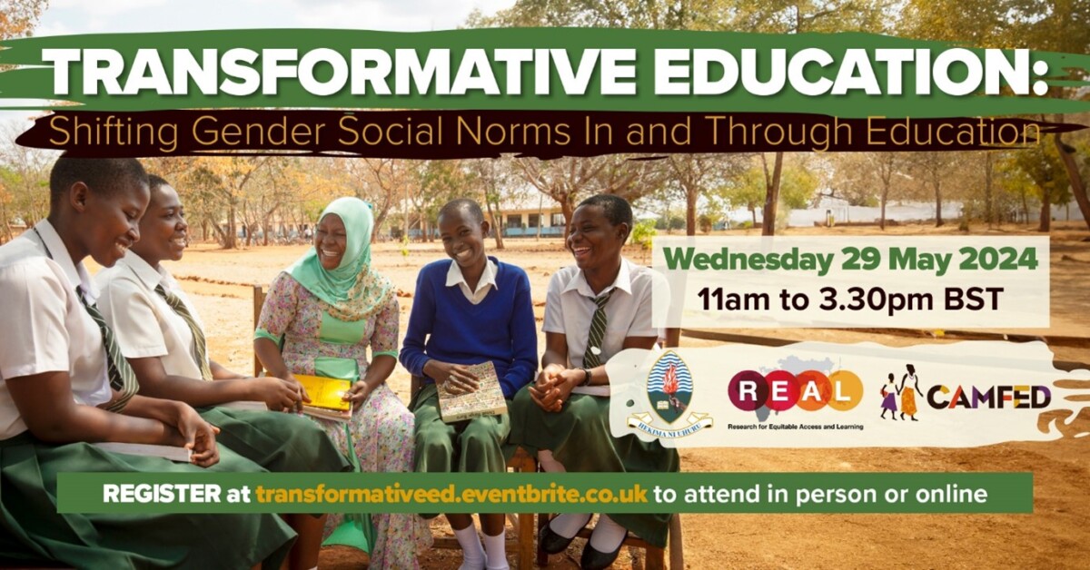 Transformative Education: Shifting Gender Social Norms In and Through Education