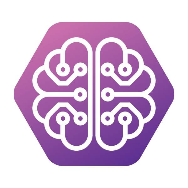 Icon for Systems thinking theme at UKFIET Conference 2025. Purple background with white