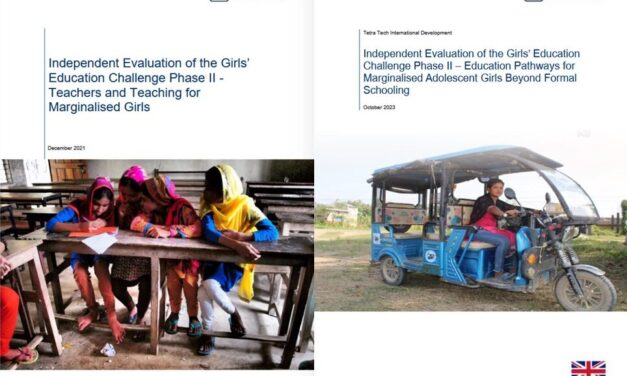 Collage of report covers on the GEC with Tetra Tech logos