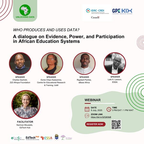 Who produces and uses data? A dialogue on Evidence, Power, and Participation in African Education Systems