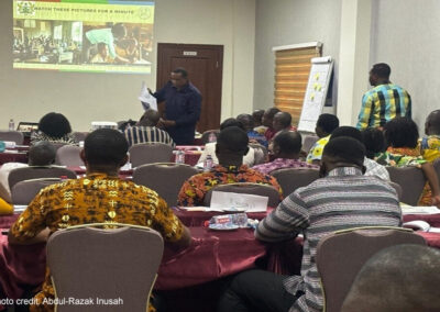 Final preparation for National Service Scheme (NSS) pedagogy training conference 2024 at Ho, Ghana.