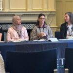 Maria Maalouf presenting at the UKFIET 2025 conference