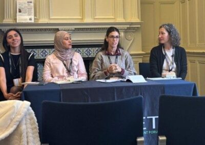 Maria Maalouf presenting at the UKFIET 2025 conference