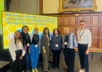 The authors of the blog, at the UKFIET Conference 2025