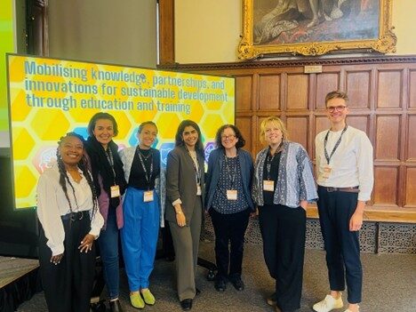 The authors of the blog, at the UKFIET Conference 2025