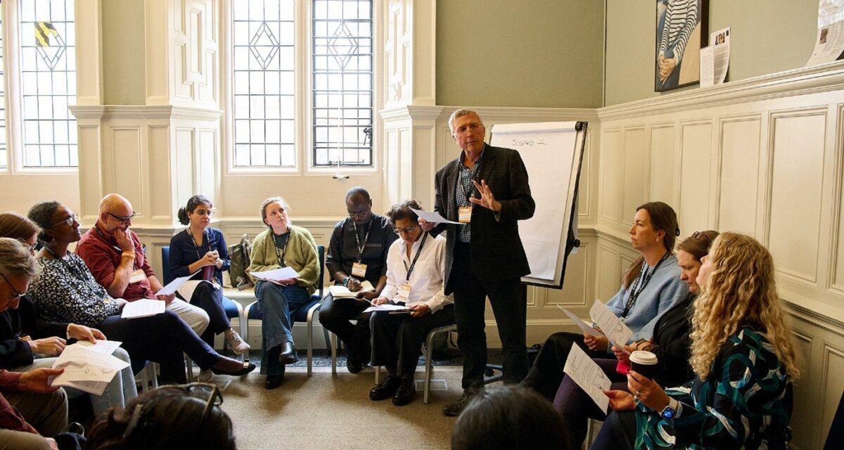 Andy Brock leading a session at the UKFIET Conference 2025