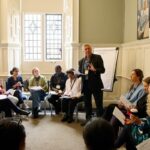 Andy Brock leading a session at the UKFIET Conference 2025