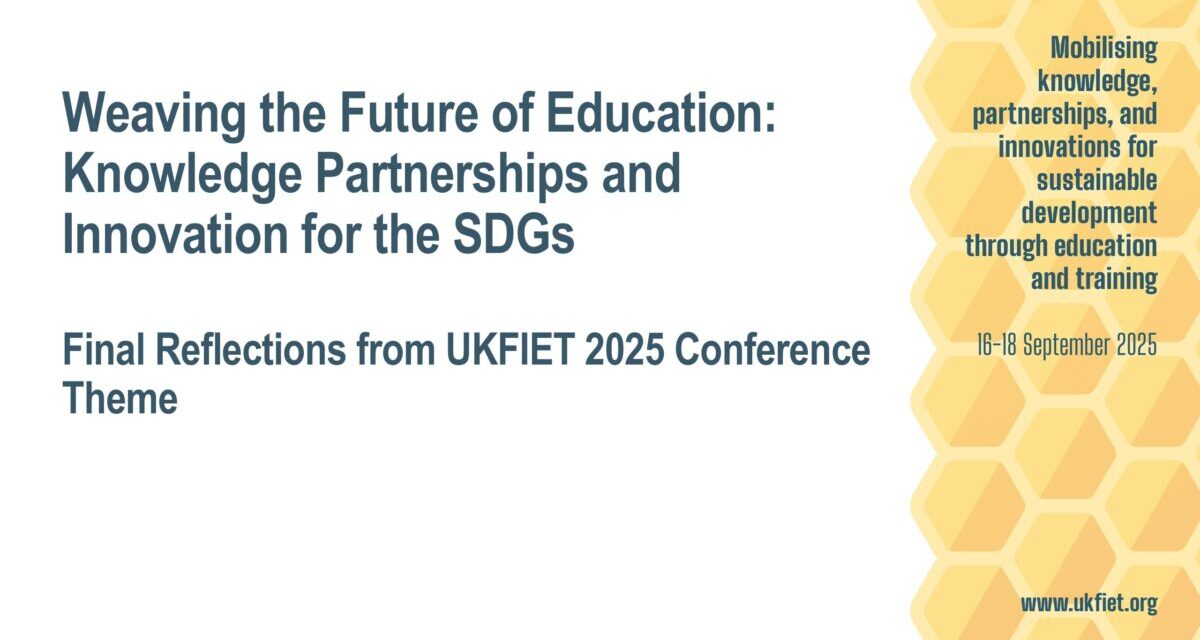 Holding slide for the post conference webinar on the Sustainable Development Goals theme 2025