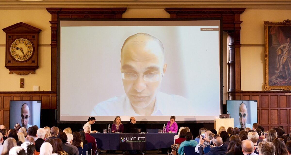 Image from opening Plenary at UKFIET Conference 2025