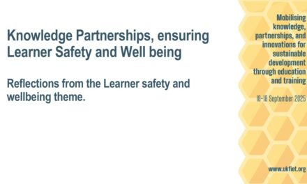 Learner safety and wellbeing: Webinar and summary from UKFIET 2025 conference theme