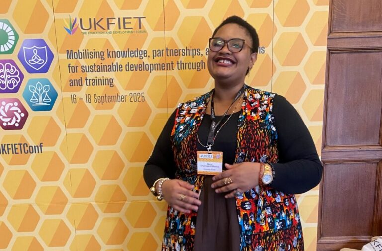 Mercy Martins at the UKFIET 2025 Conference
