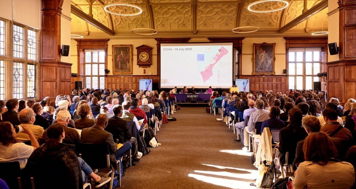 The balancing act Image of a plenary session at UKFIET 2025