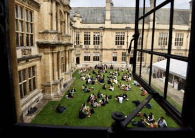 Photo of people gathering at an UKFIET Conference