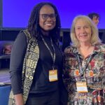 Lillian Viko and Sarah Jeffery at the UKFIET Conference 2025