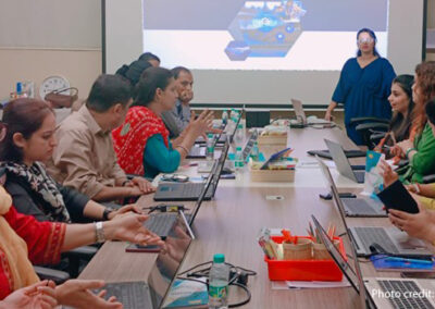 Teacher training workshop, India.