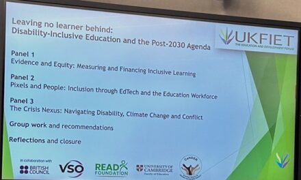 Rebalancing power: Disability-inclusive education beyond 2030