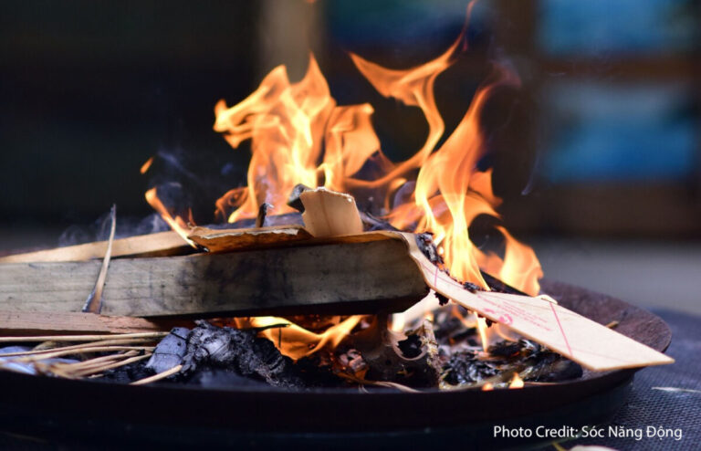 image of a small fire