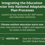 Integrating Education into National Adaptation Plans (NAPs) – Launch of New Resources for NAP Teams and Education Ministries
